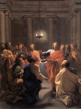  maler - Einsetzung der Eucharistie klassische Maler Nicolas Poussin